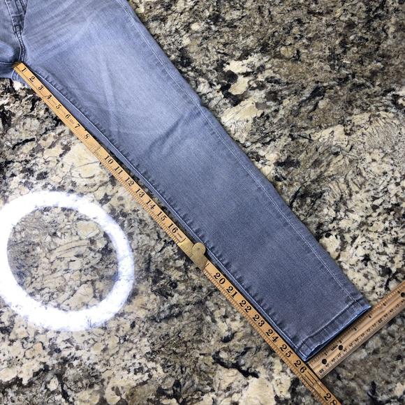 Size 25/0 Banana Republic High Rise Skinny Women Stretchy Jeans Distressed PK - Picture 9 of 16